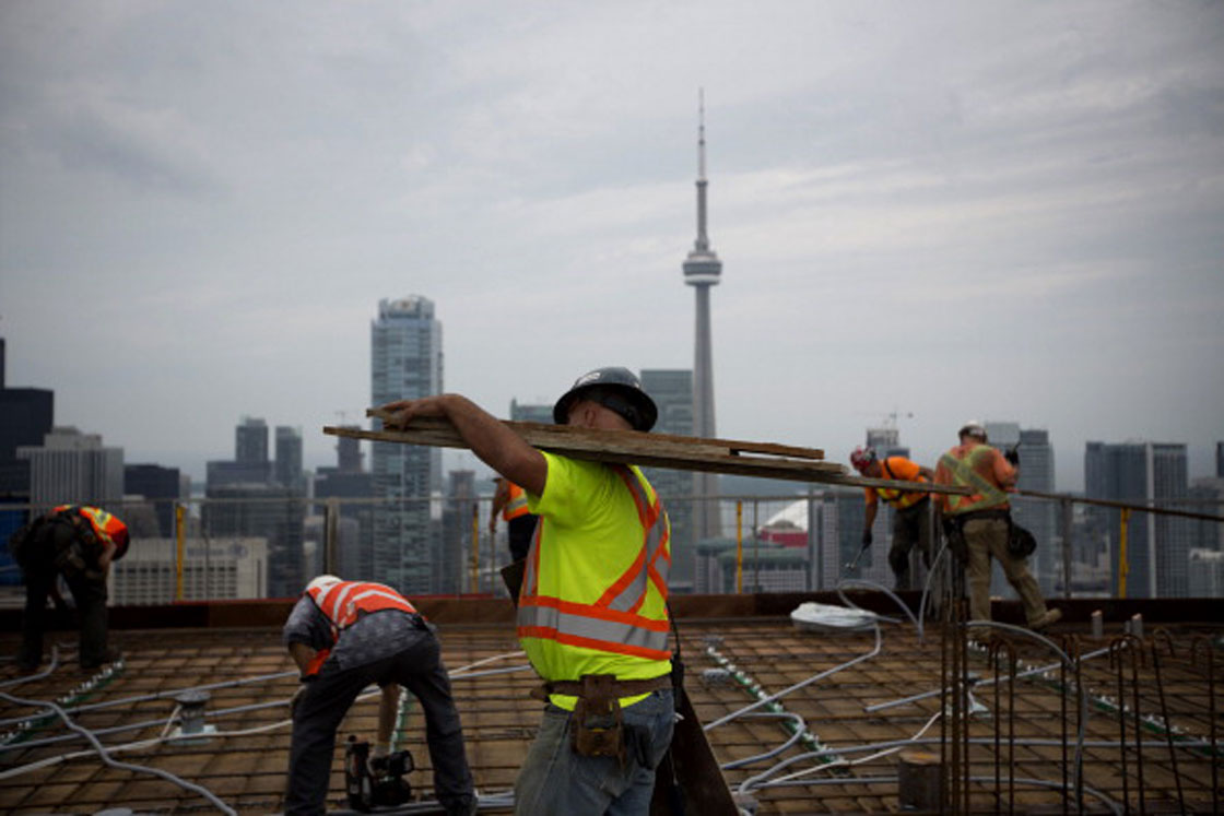 Construction on new homes such as condos slowed in August, the CMHC says.