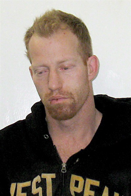 Travis Vader is shown in an RCMP handout photo. 
