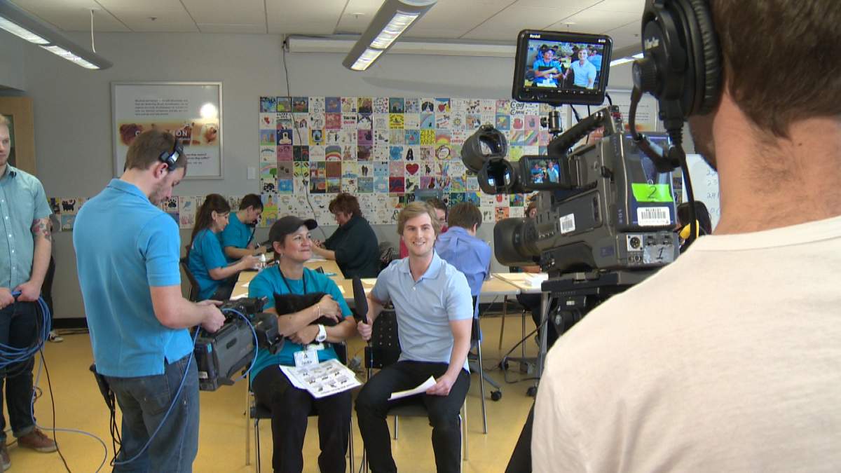 Dozens of students helped raise thousands of dollars for the Winnipeg Humane Society Sunday.