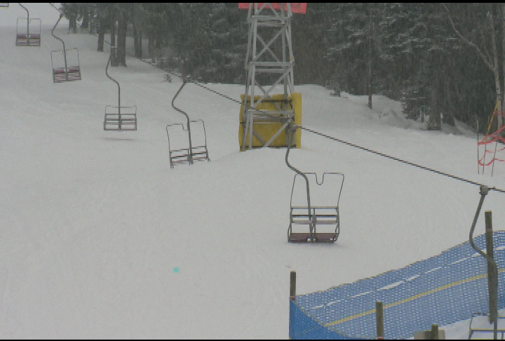 Three chairs on a Crystal Mountain lift crashed to the ground Saturday.