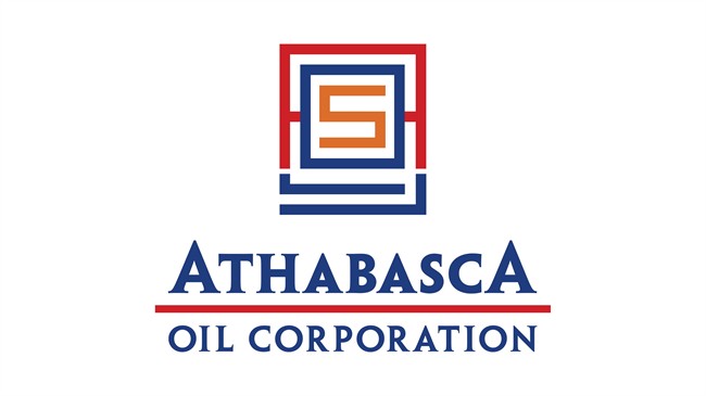 The logo of Calgary-based Athabasca Oil Corp. (TSX:ATH) is shown.