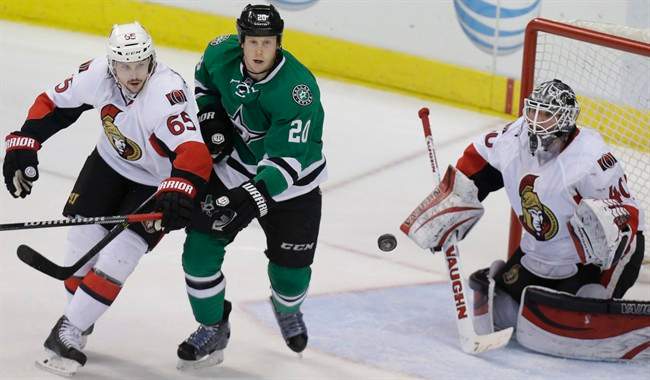 We couldn't find a photo of spongee, so here's a photo of Dallas Star Cody Eakin.