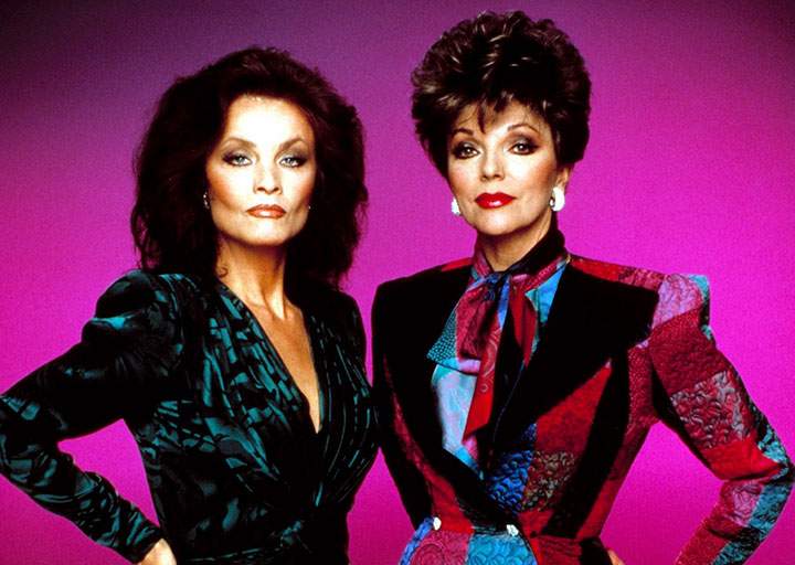 Kate O'Mara and Joan Collins