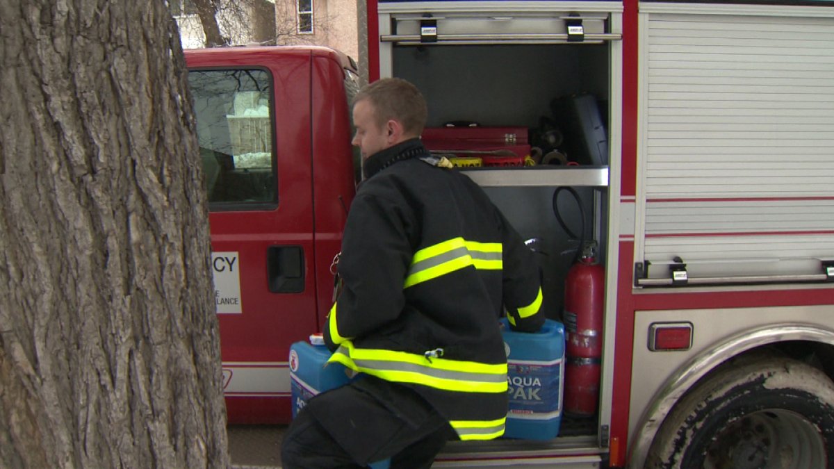 Firefighters have delivered water to 104 homes as of Friday afternoon with more than 100 more expected by the end of the day, said officials.
