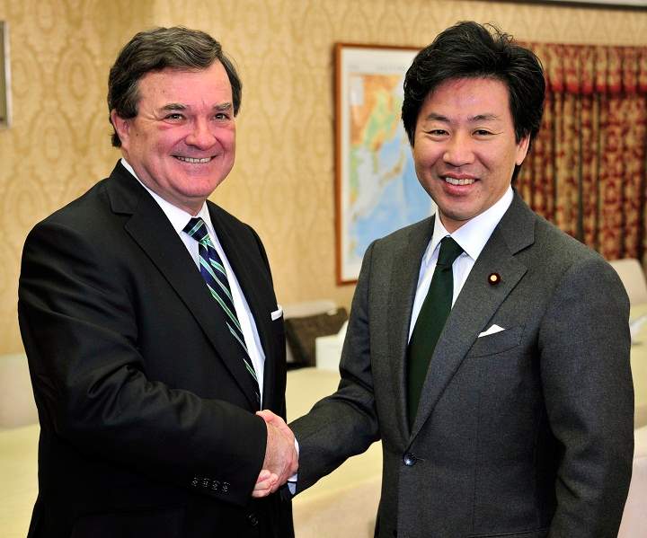 Canadian Finance Minister Jim Flaherty