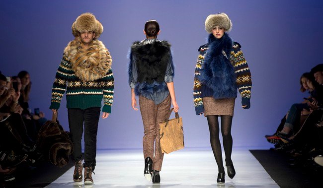 Farley Chatto shows luxury furs at Toronto fashion week | Globalnews.ca