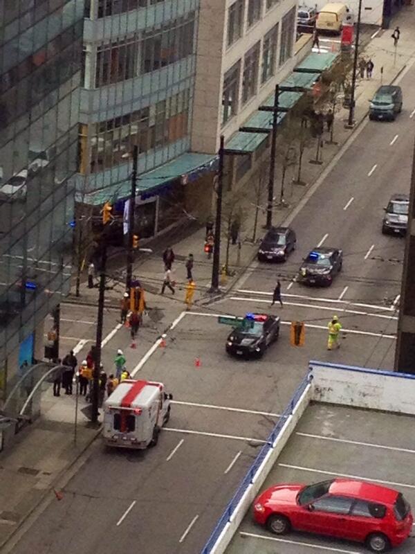Gas leak in Vancouver forces evacuation of some buildings on March 17.