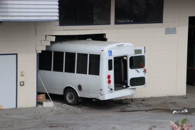 GALLERY: Bus hits cars, crashes into side of building in Vancouver - BC ...