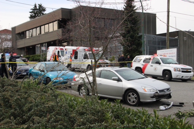 GALLERY: Bus Hits Cars, Crashes Into Side Of Building In Vancouver - BC ...