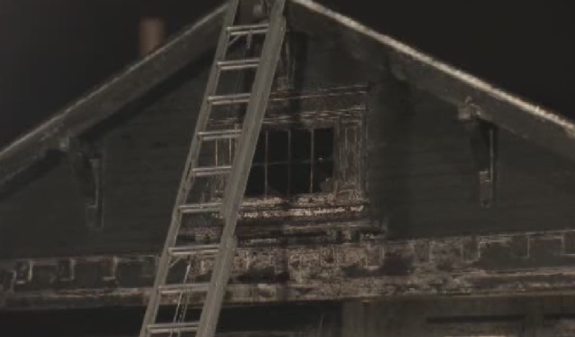 One person was taken to hospital with smoke inhalation.