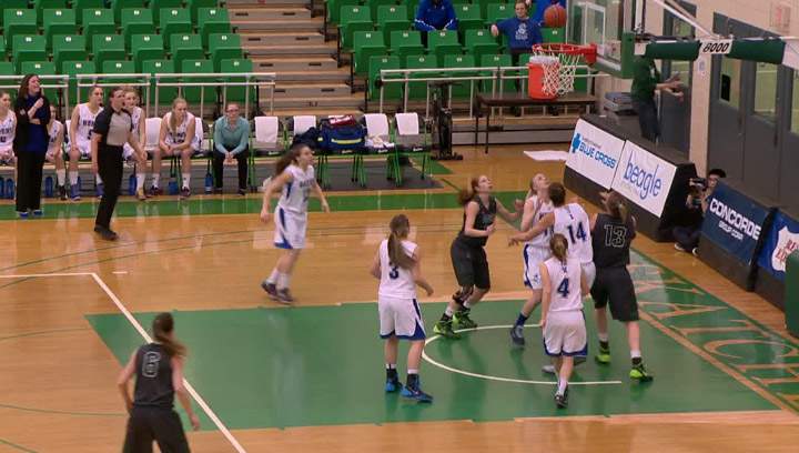 File Photo - Huskies upset Cougars 64-52 in Canada West women’s basketball semi-final, automatically advance to national championship.