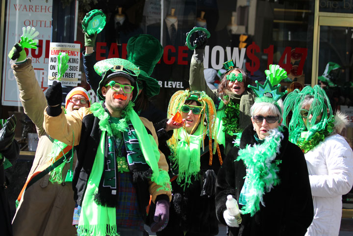 The 32nd annual Toronto St. Patrick's Day parade is happening on Sunday.