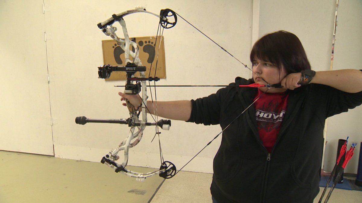 Christie Lavallée hasn't let the fact she's legally blind stop her. The 19-year-old is a national 3D archery champion and is currently preparing for the 2014 North American Indigenous Games.