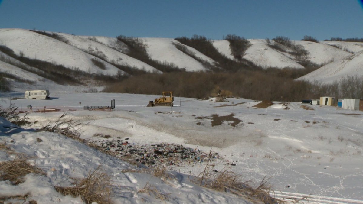 Firefighters have managed to snuff out a stubborn landfill blaze that had burned for more than five months northeast of Regina.