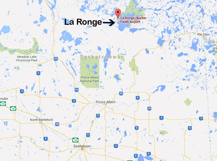 Plane makes emergency landing after the pilot encounters landing gear trouble at a northern Saskatchewan airport.