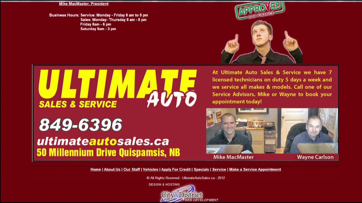 Ultimate Auto is in a dispute with another auto repair shop they say has a similar name. 