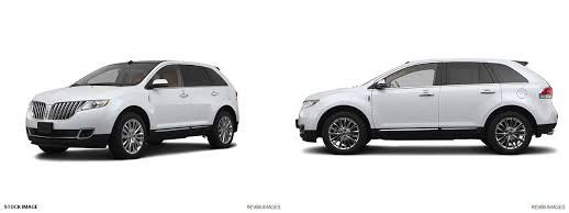 The suspect vehicle is described as a white Lincoln MKX, model year between 2011 and 2013.