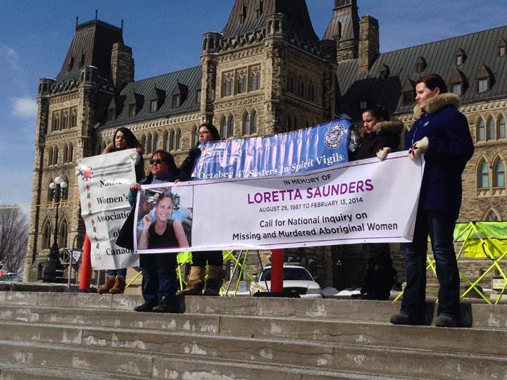 Loretta Saunders vigil