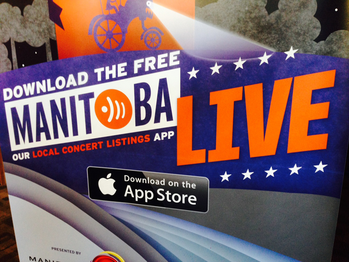The new Manitoba Live app allows music lovers to search concerts and venues for listings.