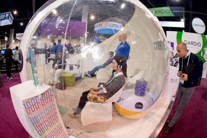 It can't read minds (yet) but Canadian-made Muse headband can help you relax