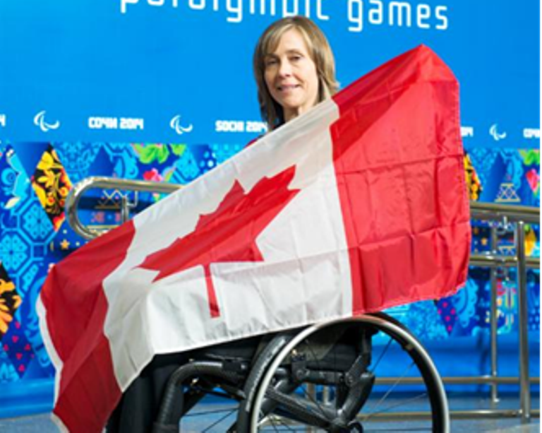 Okanagan paralympic athlete named flag bearer - image