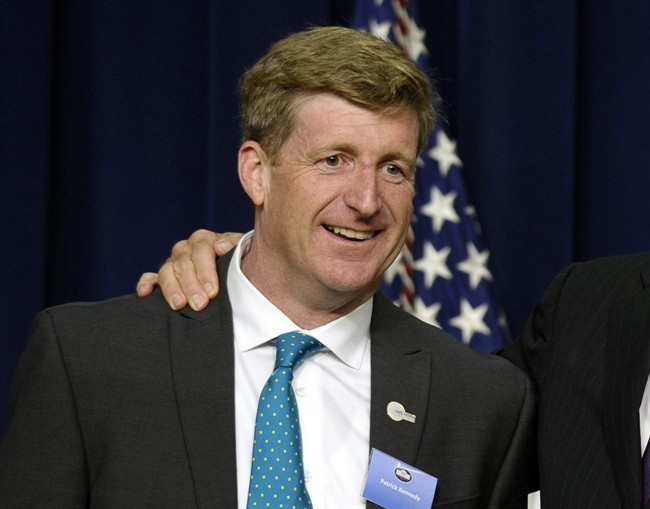 Former Rhode Island Rep. Patrick Kennedy at the National Conference on Mental Health, in Washington.