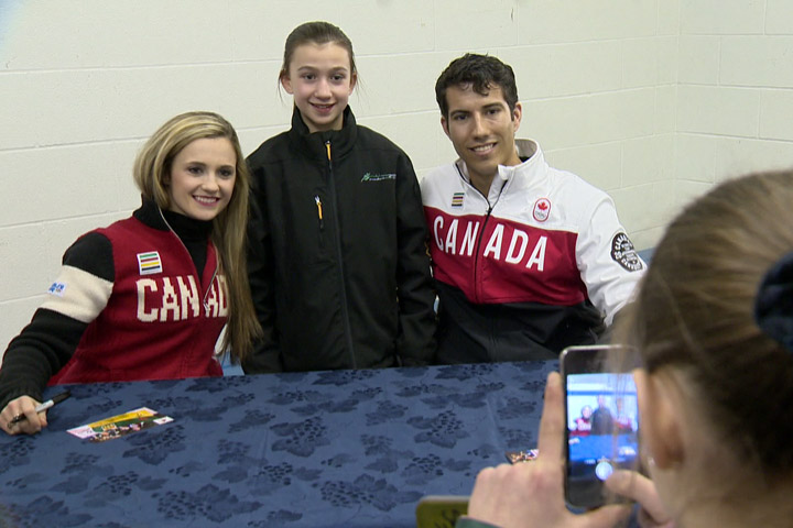 Saskatchewan Olympians are back in their home province hoping to share some of their experiences with younger athletes.