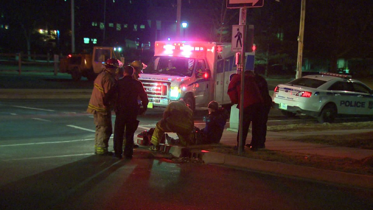 Just before 5 a.m. on Thursday, emergency responders swarmed the intersection of Ahern Avenue and Bell Road after the driver of the vehicle reported the incident.