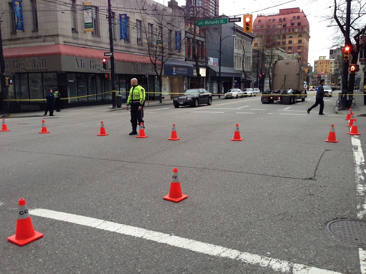 Police investigate fatal collision in downtown Vancouver - BC ...
