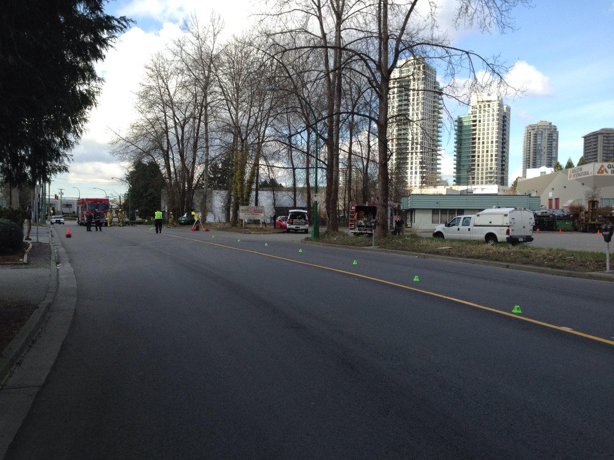 A man has been killed after crashing a vehicle into a tree Friday morning in Burnaby. 