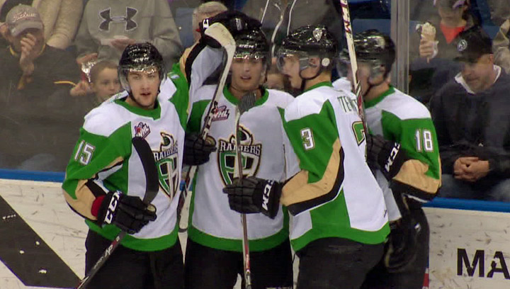 The Prince Albert Raiders won a one-game tiebreaker over the Red Deer Rebels to advance to the WHL playoffs.