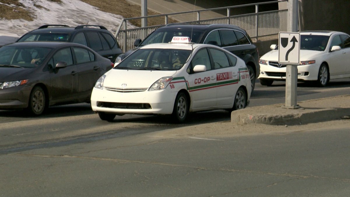 Regina Police Service numbers show there were ten taxi robberies reported in 2013, with a peak of 14 in 2010.