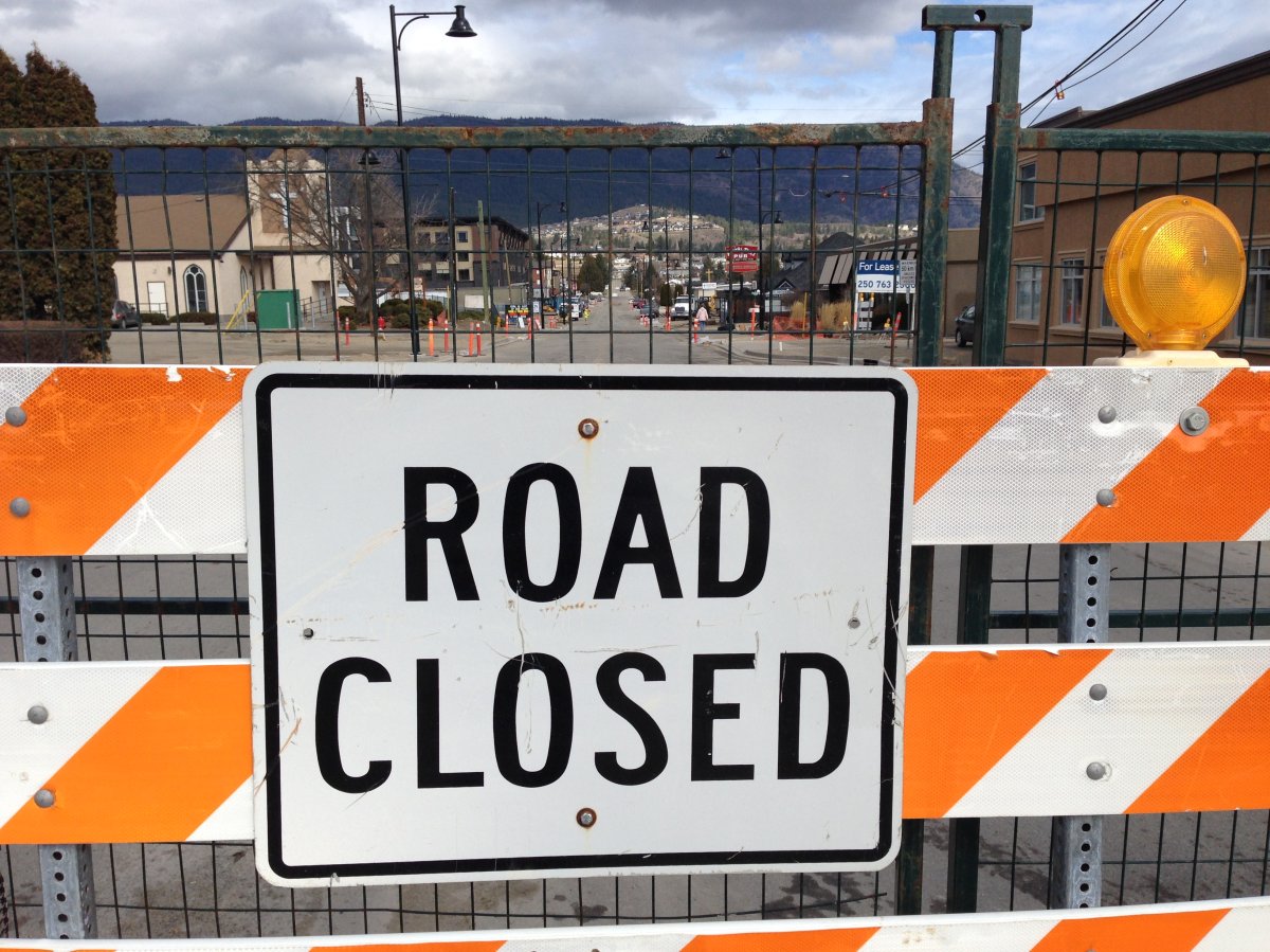 Expect traffic delays in West Kelowna due to road closures - image
