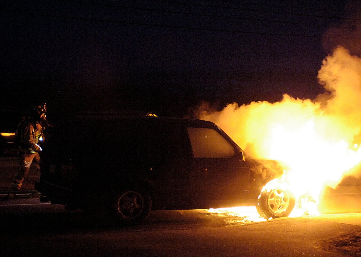 Range Rover Fire.