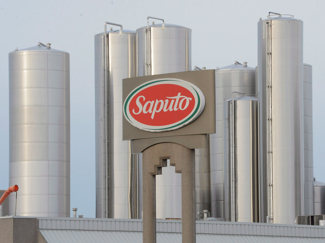 Canadian cheese-making firm Saputo said Wednesday it plans to close four facilities to save money.