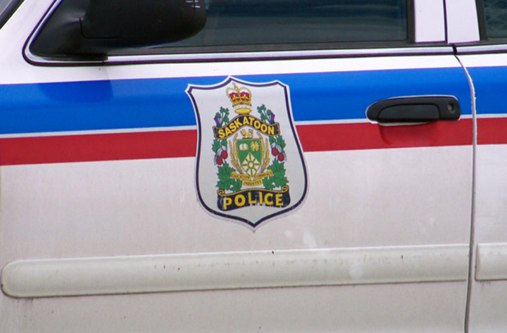 Two people from Manitoba have been charged following a stolen vehicle pursuit that ended in downtown Saskatoon.