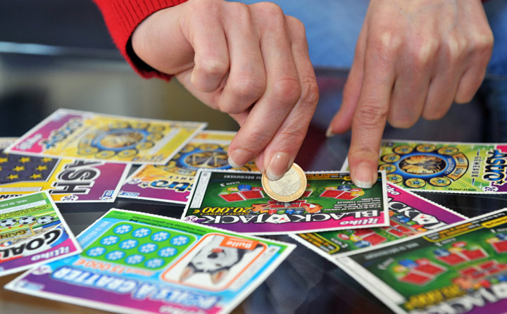 A California man won a big lottery prize one day after losing his wife to a heart attack.
