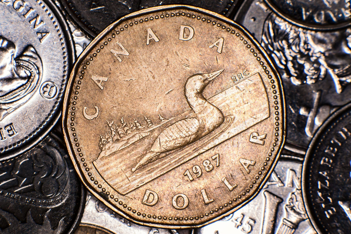 RBC expects the loonie to tumble to about 85 cents US through 2015. 