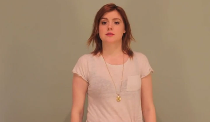 Stacey McGunnigle, pictured in one of her YouTube videos.