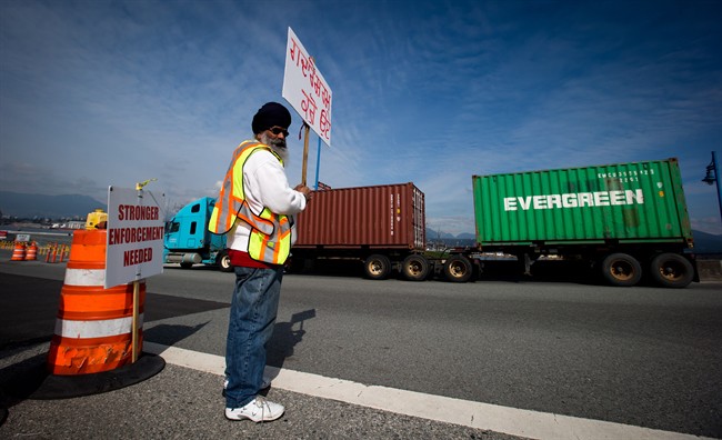 B.C. sets rate structure for port truckers - image