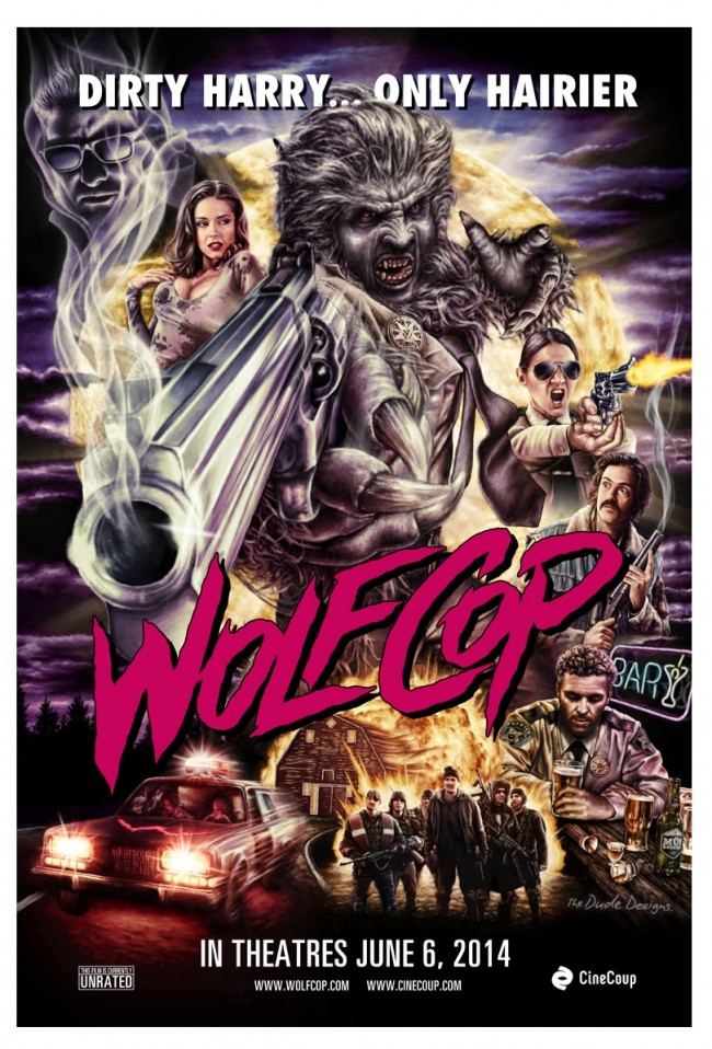 The new WolfCop poster was revealed Monday, and it boasts a Regina reference. Can  you spot it?.