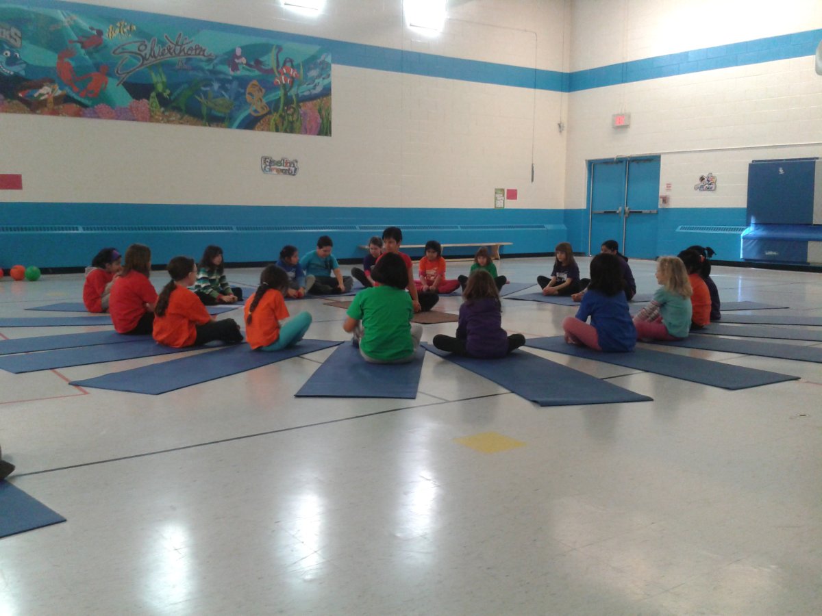 Mississauga school incorporates yoga into school day - image