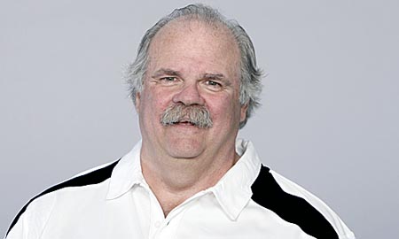 Offensive line coach Bob Wylie has been with the Winnipeg Blue Bombers since 2014.