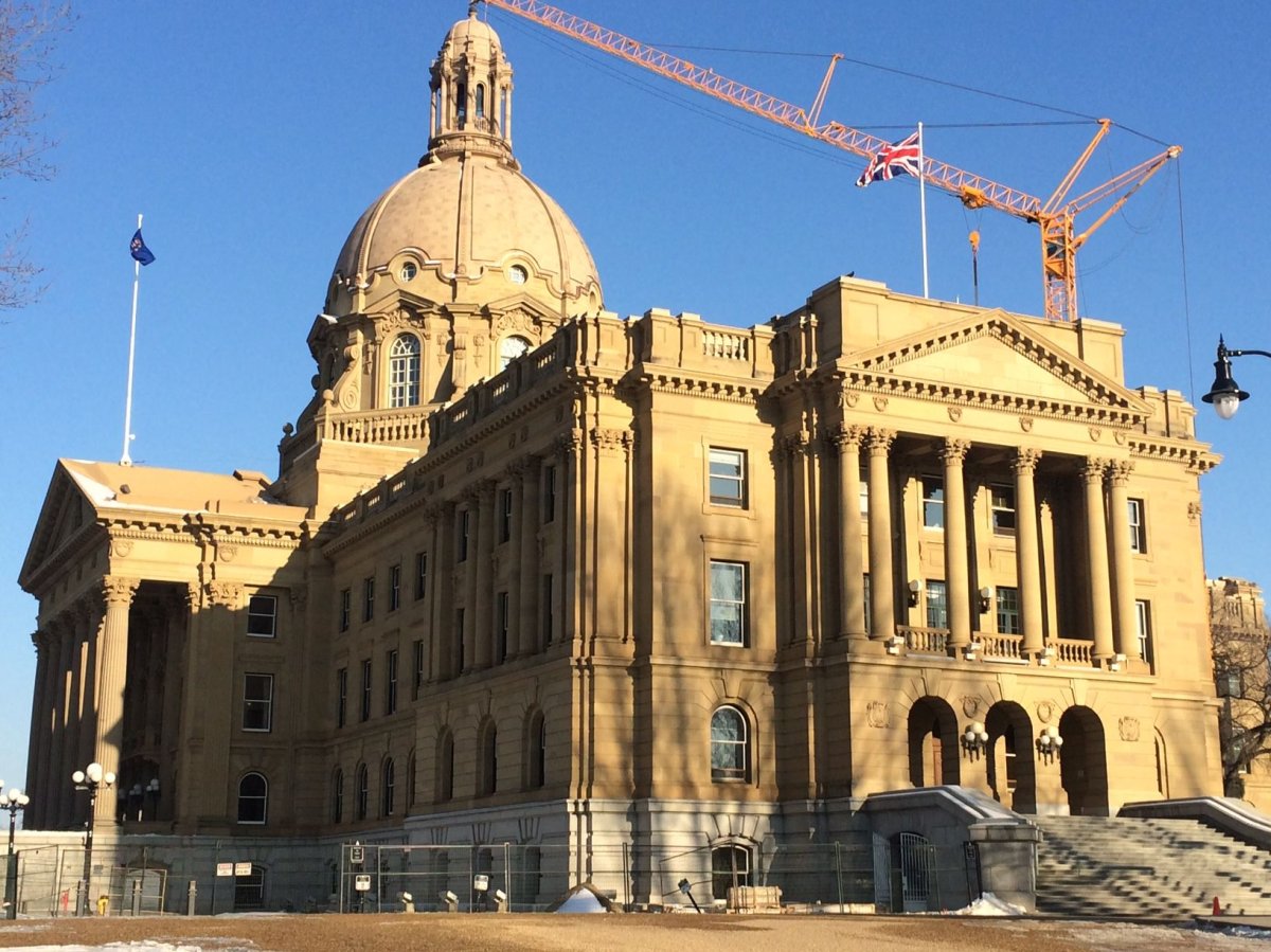 The Alberta Legislature, April 1, 2014.