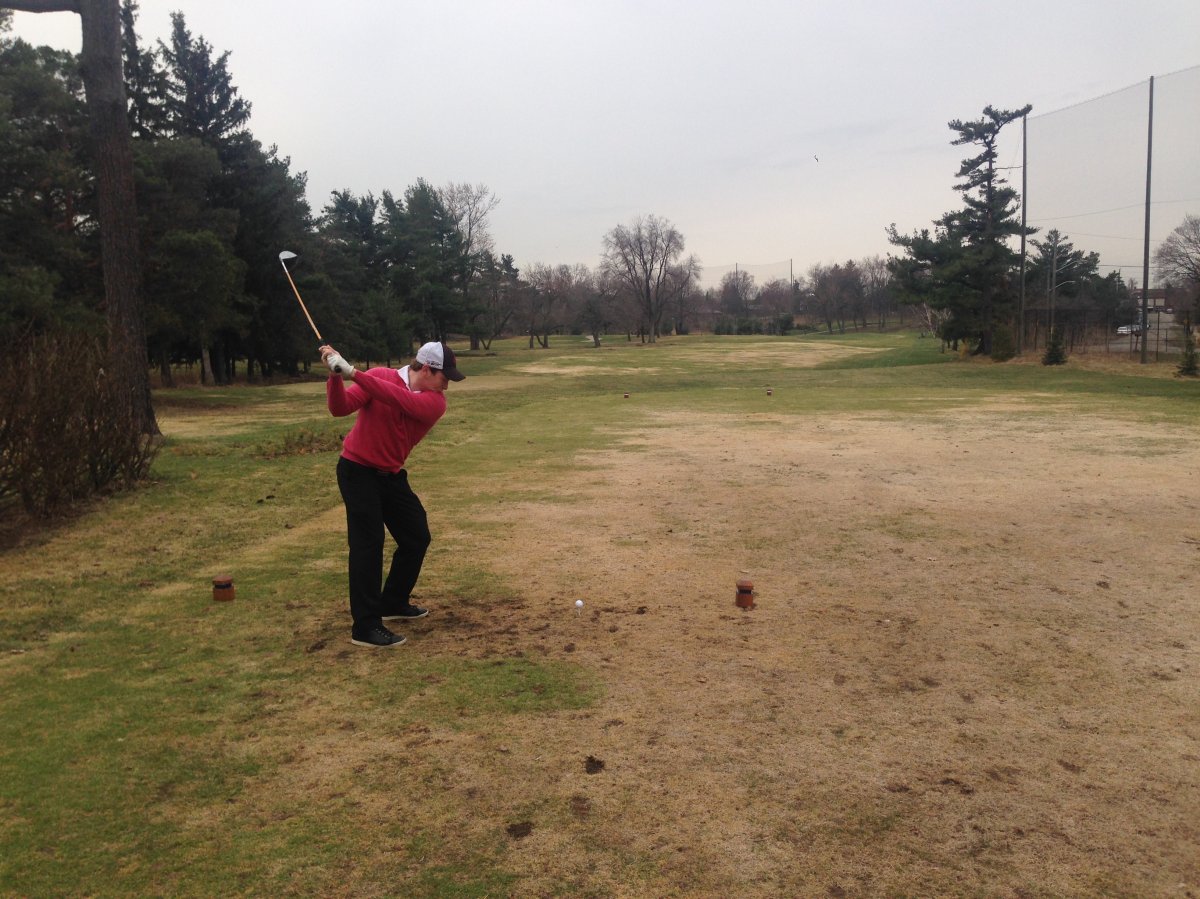 The conditions are far from perfect but Toronto's public golf courses are now open for the year.