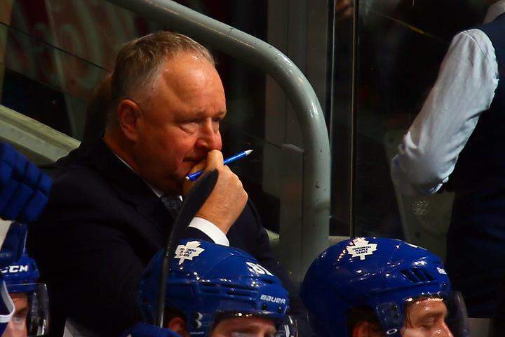 For now, Randy Carlyle is still the head coach of the Toronto Maple Leafs