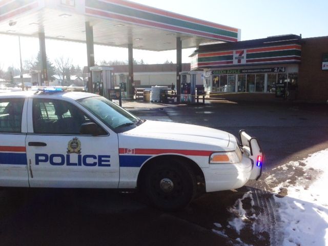 Police are investigating an incident at a northeast Edmonton gas station after two people were sent to hospital Saturday. 