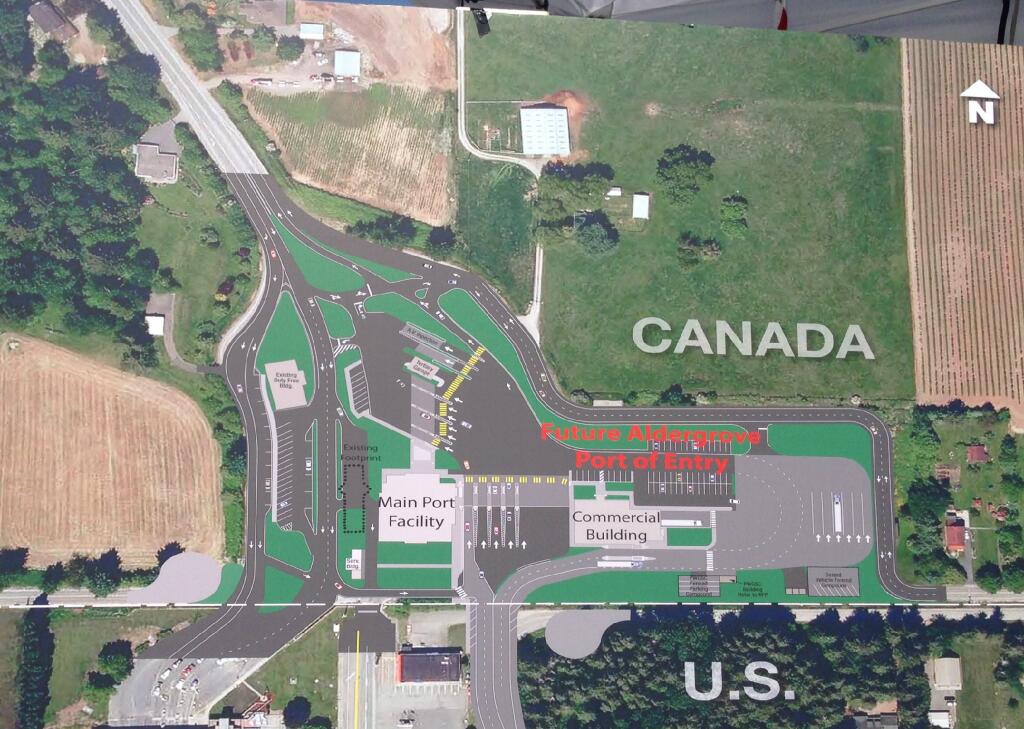 Aldergrove border crossing.