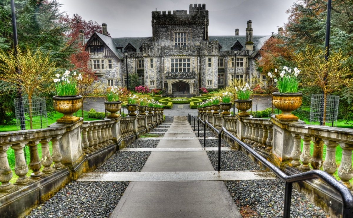 Arthur Perry - Hatley Castle, Sooke.
