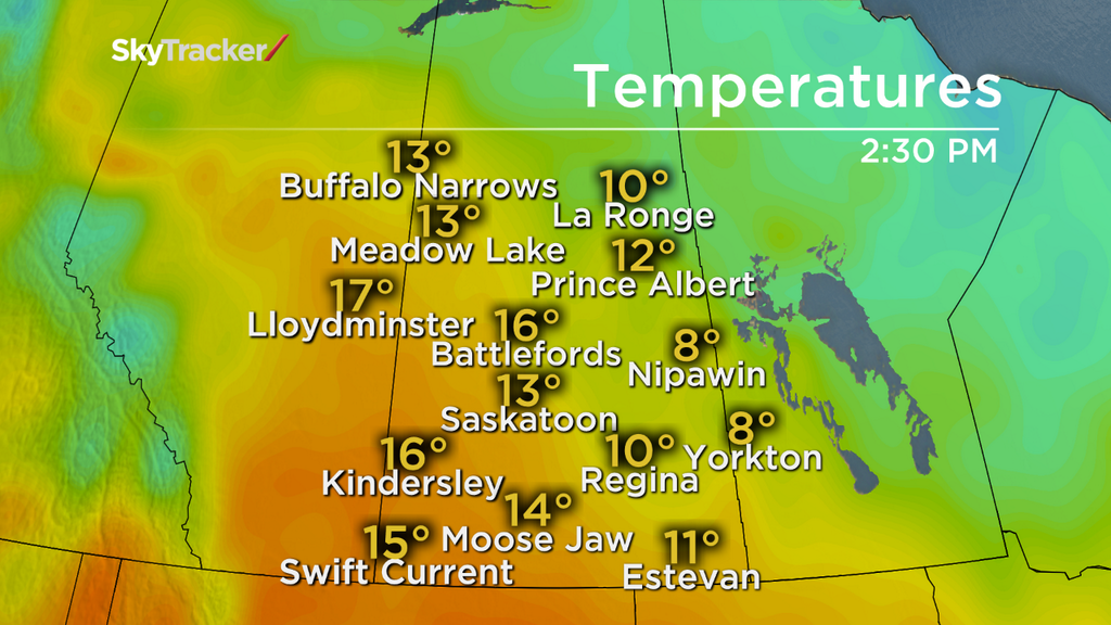 Global’s Peter Quinlan with the Evening News weather forecast for Apr. 21/22 in Saskatoon.